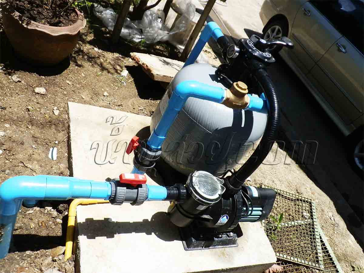 บ่อน้ำพุฮวงจุ้ย พาน 4 ชั้น ด้านหน้า บริษัท โฮซิเวลล์ เทคโนโลยี่ จำกัด