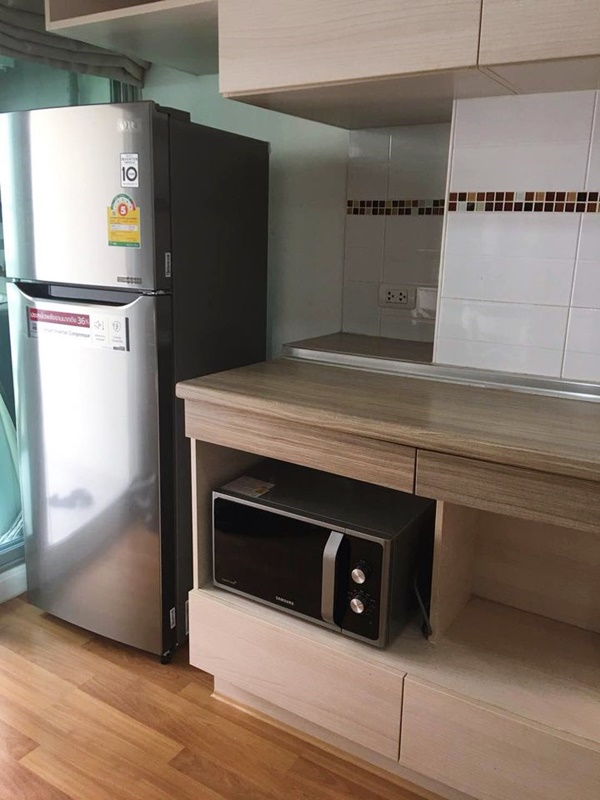 ให้เช่าคอนโด ลุมพินี เพลส รัชโยธิน พื้นที่ 28 ตร.ม. 1 ห้องนอน ให้เช่า 10,000 บ/ด