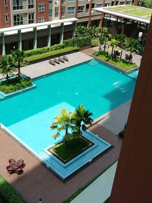 ให้เช่าคอนโด ลุมพินี เพลส รัชโยธิน พื้นที่ 28 ตร.ม. 1 ห้องนอน ให้เช่า 11,000 บ/ด