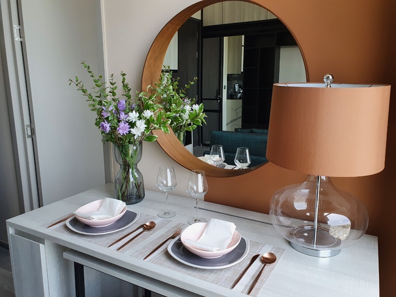 ให้เช่าคอนโด เดอะไลน์ สุขุมวิท 101 พื้นที่ 32.35 ตร.ม. 1 ห้องนอน เช่า 18,000 บ/ด