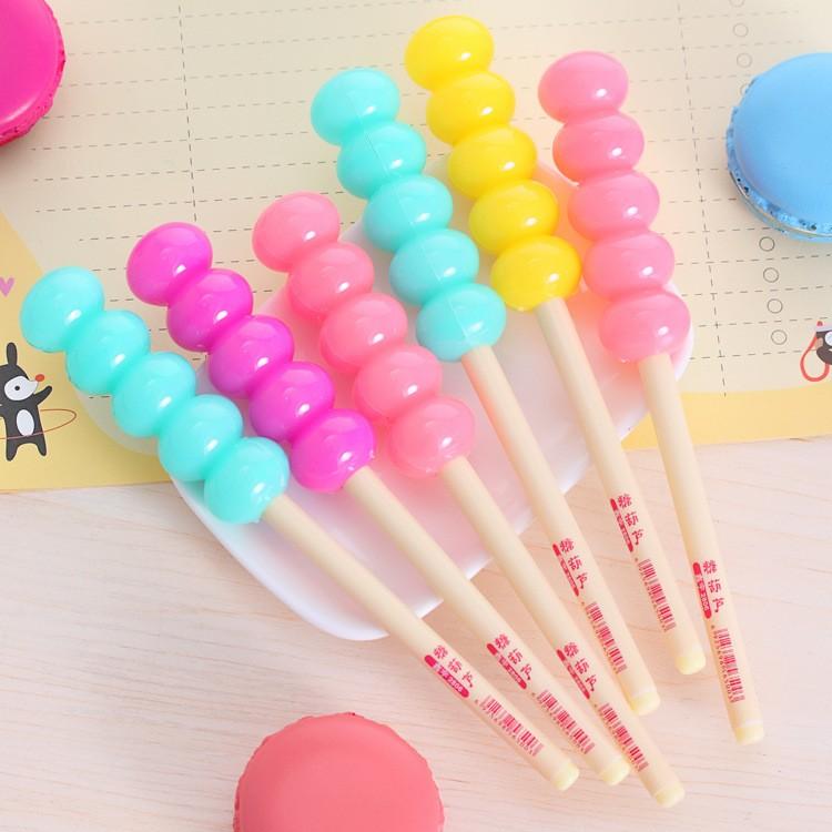 ปากกาเจล ลูกกวาด สีหวาน (ซื้อ 3 ราคาส่ง 15 บาท/ชิ้น)