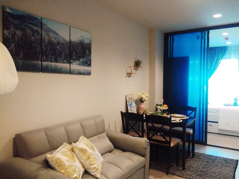 ให้เช่าคอนโดไลฟ์ อโศก พื้นที่ 40 ตร.ม. 2 ห้องนอน เช่า 22,000 บ/ด