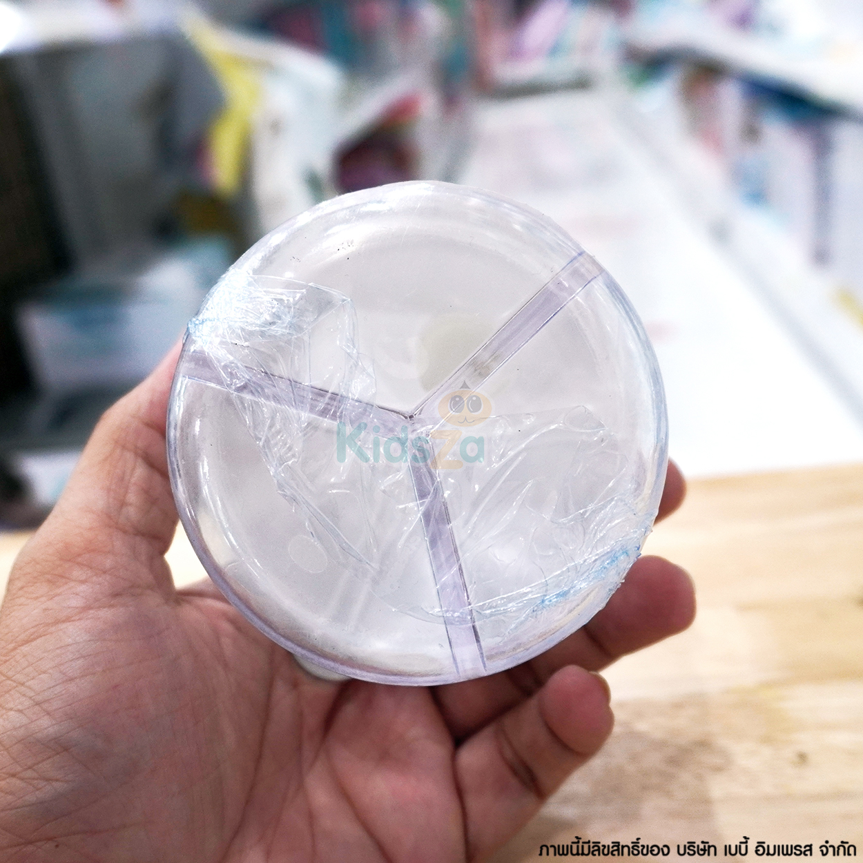 Nuebabe ที่แบ่งนมผง กระปุกแบ่งนมผง 3 ช่อง