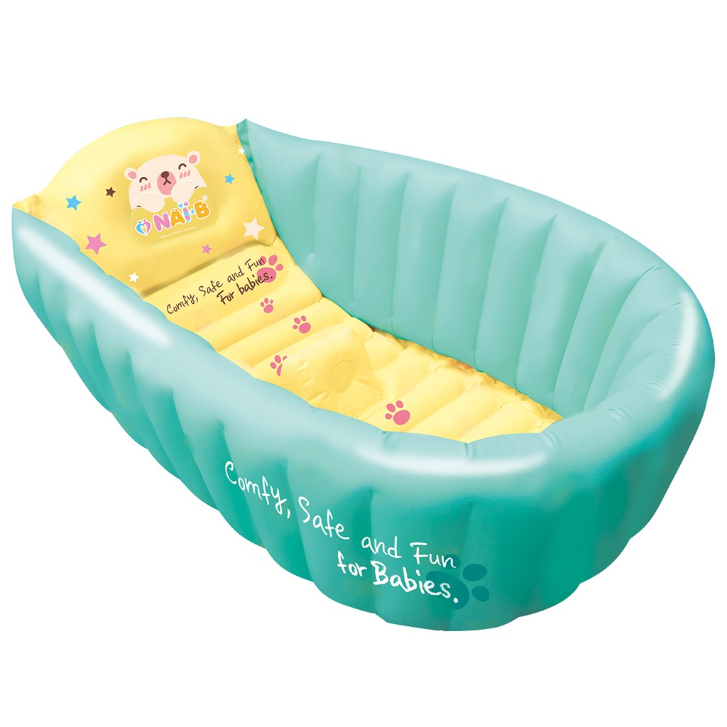 NAI-B Inflatable Baby Bathtub อ่างอาบน้ำเป่าลม สำหรับเด็ก