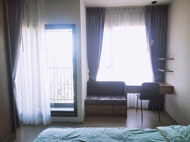 ให้เช่าคอนโด ไลฟ์ อโศก - พระราม 9 พื้นที่ 26 ตร.ม. ห้องสตูดิโอ เช่า 14,500 บ/ด