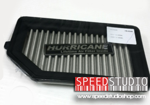 กรองอากาศ สแตนเลส Hurricane Honda City (14-17) / Jazz (14-18) / BR-V (15)