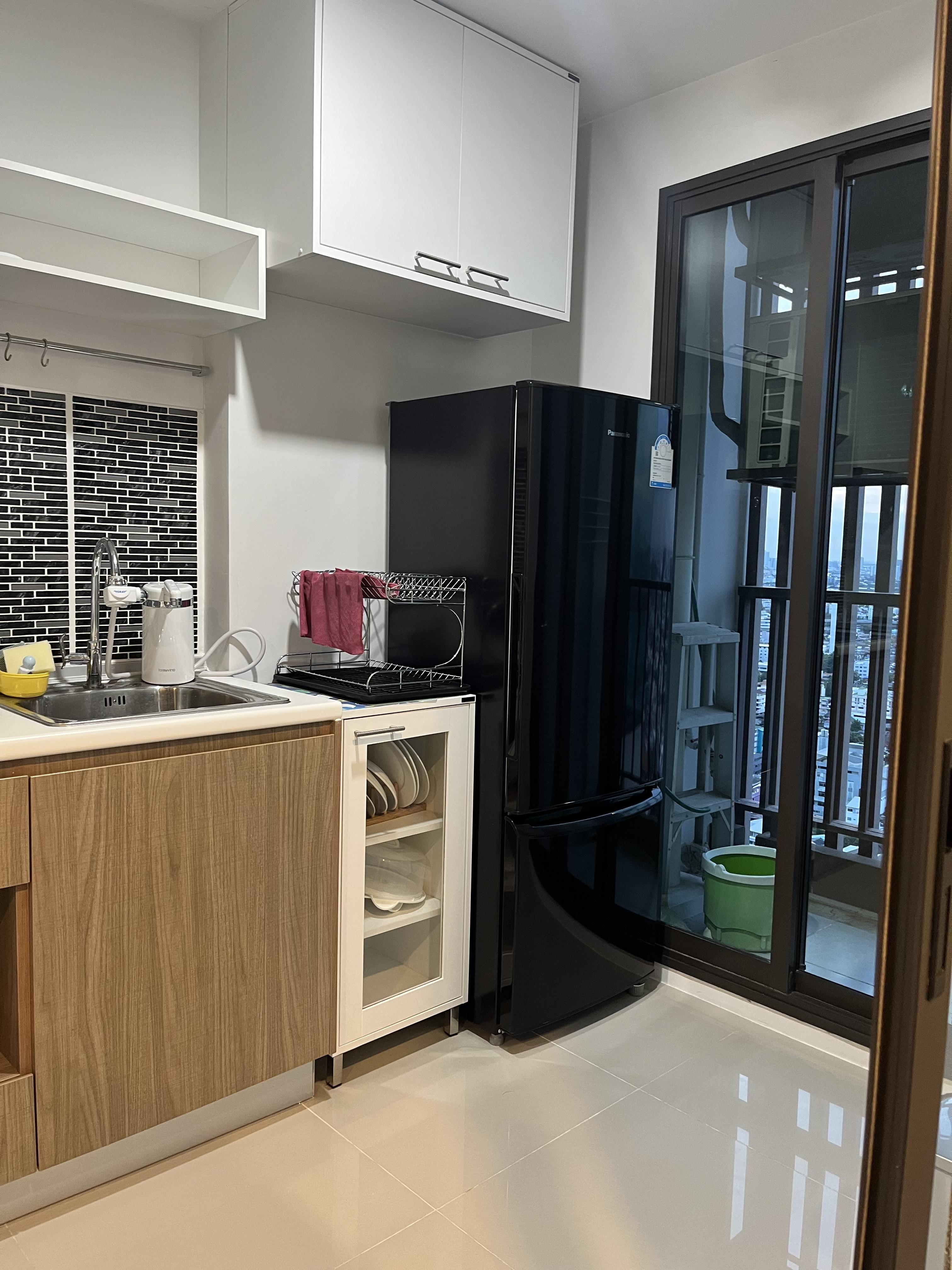 ให้เช่าคอนโด เดอะ สเตจ เตาปูน อินเตอร์เชนจ์ พื้นที่ 35 ตร.ม. 1 ห้องนอน เช่า 12,000 บ/ด