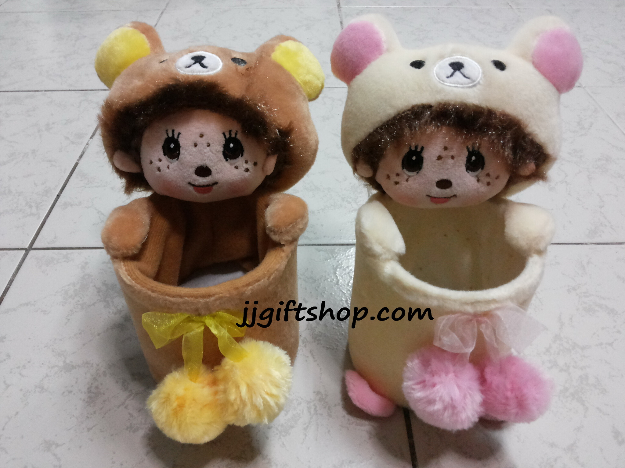 ที่ใส่เครื่องเขียน ตุ๊กตาMonchichi สวมชุด Rilakkuma น่ารักมากค่ะ (ราคาต่อคู่ค่ะ)