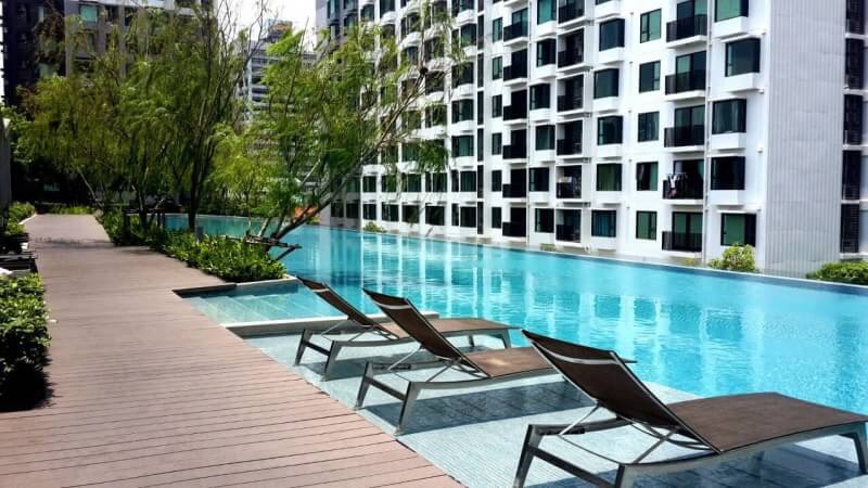 ให้เช่า คอนโด ฟิวส์ โมเบียส รามคำแหง สเตชั่น พื้นที่ 56 ตรม. 2 ห้องนอน เช่า 20,000 บ/ด