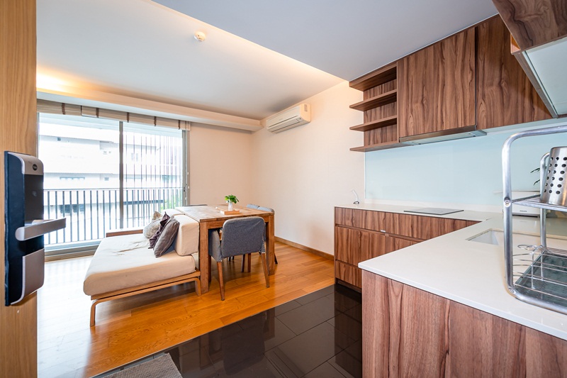 ให้เช่าคอนโด เวีย 31 พื้นที่ 48 ตร.ม. 1 ห้องนอน ให้เช่า 30,000 บ/ด