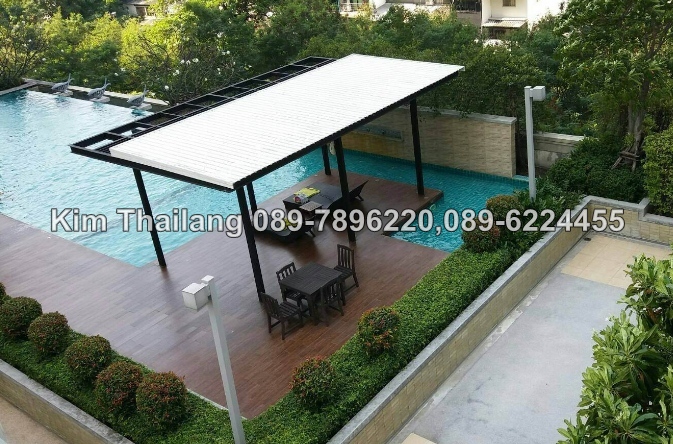 ให้เช่าคอนโด ลุมพินี เพลส พระราม 9 พื้นที่ 48ตร.ม. 1 ห้องนอน เช่า 21,000 บ/ด