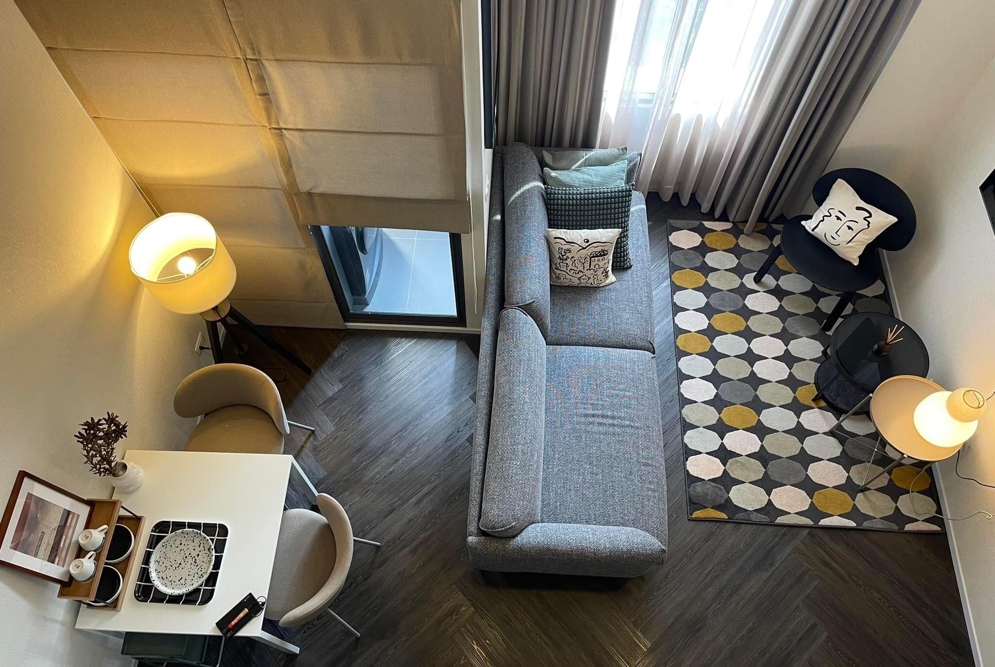 ให้เช่า คอนโด ไซมิส สุขุมวิท 48 พื้นที่ 40 ตรม. Duplex 1 ห้องนอน ราคาเช่า 25,000 บาท/เดือน