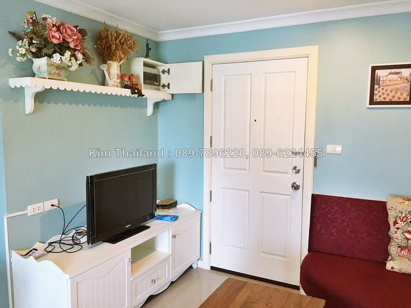 ให้เช่าคอนโด ลุมพินี เพลส พระราม 9 พื้นที่ 38 ตร.ม. 1 ห้องนอน เช่า 14,000 บ/ด