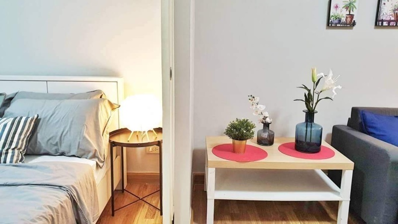 ให้เช่าคอนโด เดอะ ซี้ด รัชดา-ห้วยขวาง พื้นที่ 28 ตร.ม. 1 ห้องนอน เช่า 9,000 บ/ด