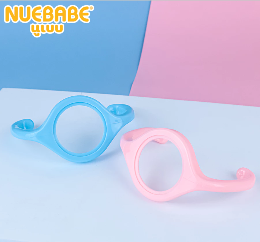 Nuebabe แขนจับ ใส่ขวดนมคอแคบ แขนจับกล่องนม ทำให้ลูกน้อยจับถนัดมือ