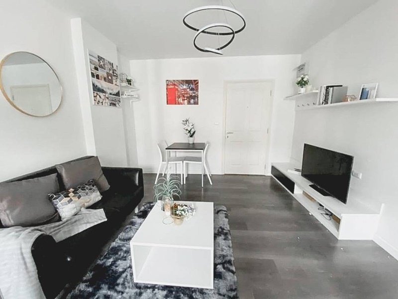 ให้เช่าคอนโด ดีคอนโด แคมปัส รีสอร์ท บางนา พื้นที่ 30 ตร.ม. สตูดิโอ เช่า 8,500 บ/ด