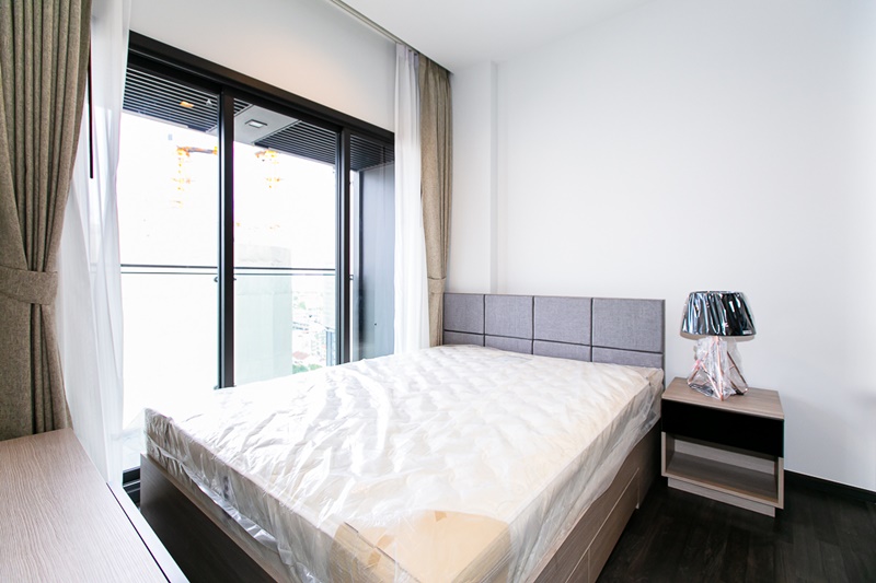 ให้เช่าคอนโด เดอะ ไลน์ อโศก-รัชดา พื้นที่ 34.5 ตร.ม. 1 ห้องนอน เช่า 22,000 บ/ด