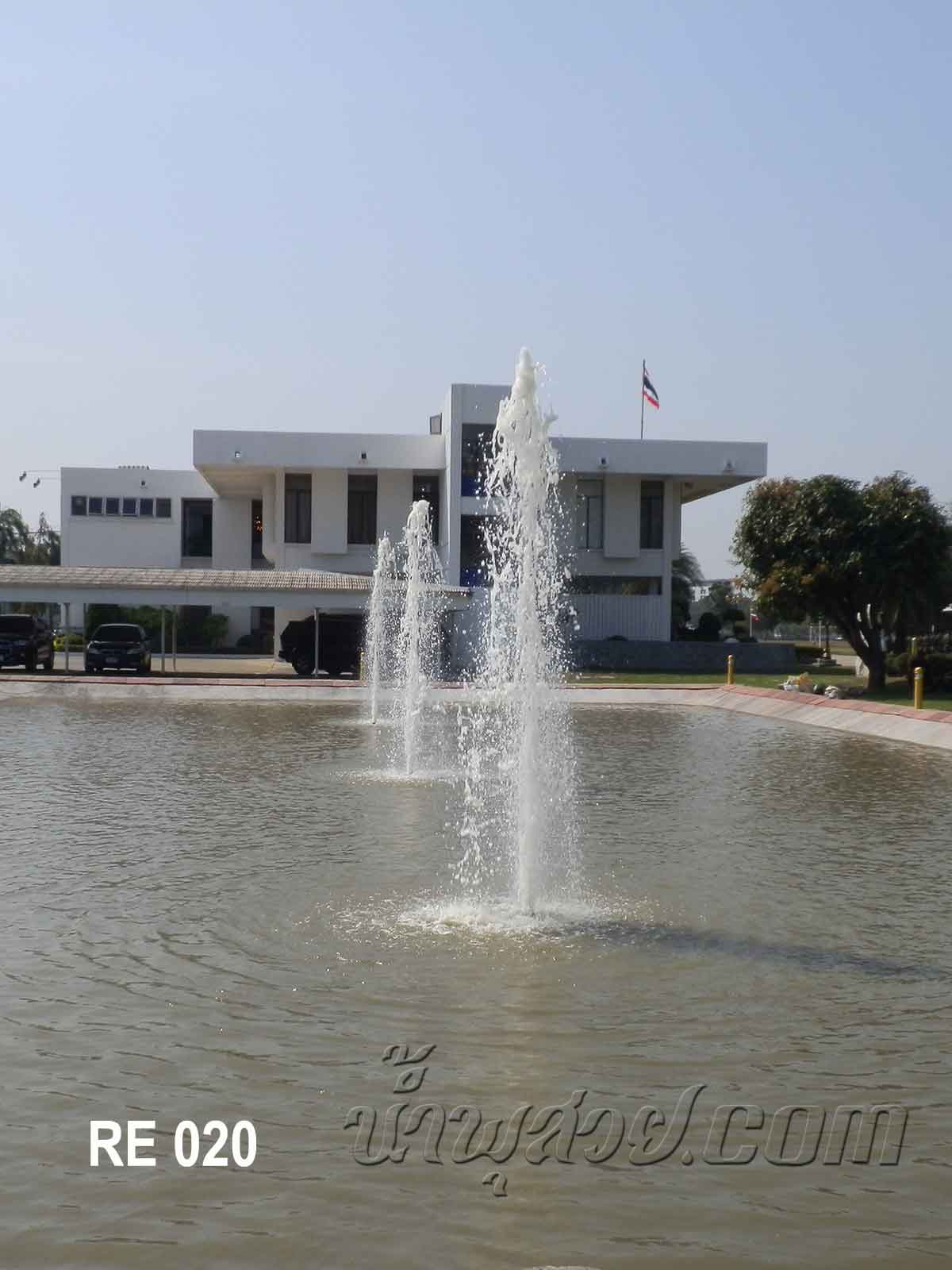 ชุดน้ำพุขาตั้ง ทรงต้นสน ยิงสูง 5.00 ม.ที่ราบ 11