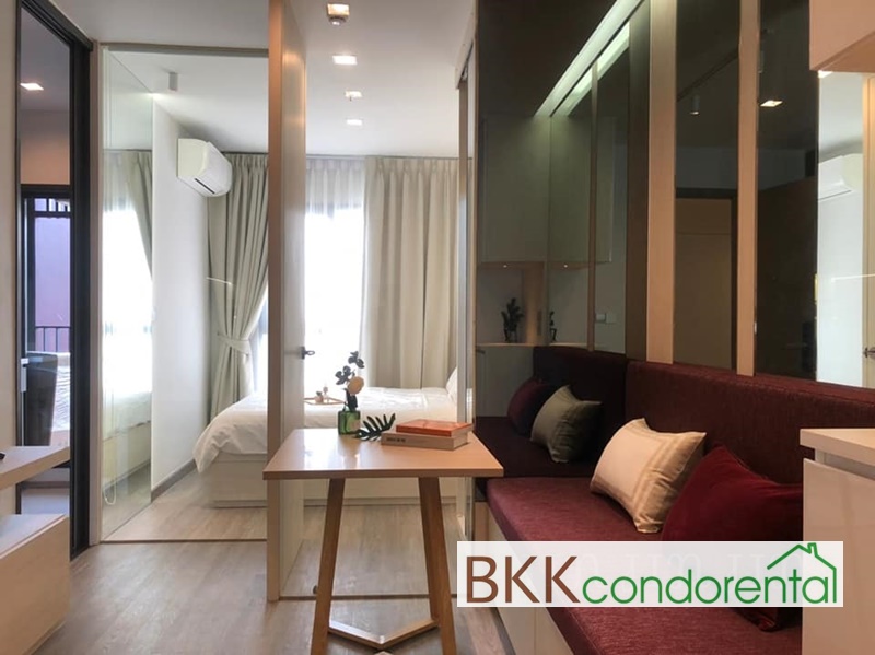 ให้เช่าคอนโด ไลฟ์ อโศก ไฮป์ พื้นที่ 26.12 ตร.ม. 1 ห้องนอน เช่า 14,500 บ/ด