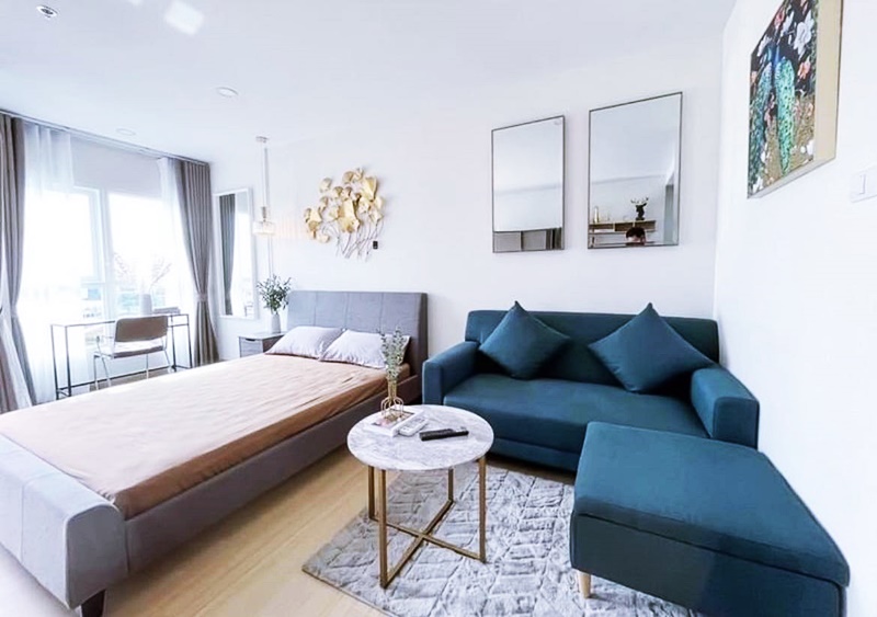 ให้เช่าศุภาลัย เวอเรนด้า พระราม 9 พื้นที่ 32 ตรม. สตูดิโอ เช่า 12,000 บาท/เดือน