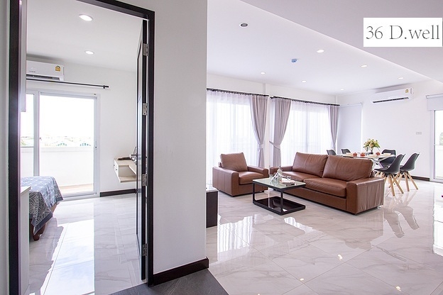ให้เช่าคอนโด 36 ดี.เวล พื้นที่ 150 ตร.ม. 3 ห้องนอน (เพนส์เฮ้าส์) เช่า 45,000 บ/ด