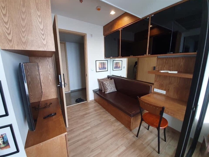 ให้เช่าคอนโด เดอะ ไลน์ จตุจักร-หมอชิต พื้นที่ 26 ตร.ม. 1 ห้องนอน เช่า 15,000 บ/ด