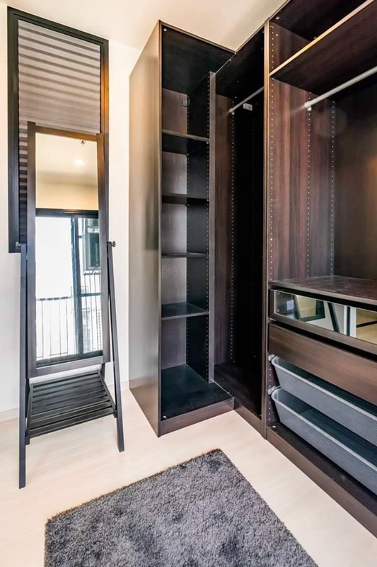 ให้เช่าคอนโดไลฟ์ อโศก พื้นที่ 35 ตร.ม. 1 ห้องนอน เช่า 19,000 บ/ด