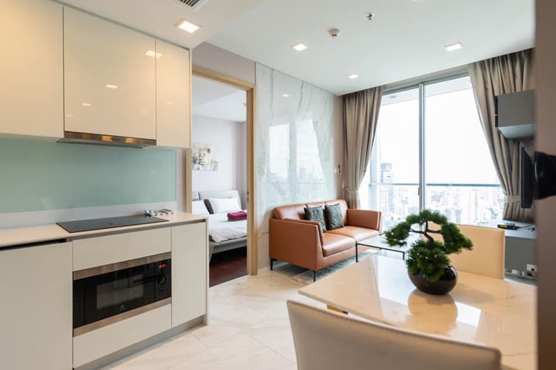 ให้เช่าคอนโด ไฮด์ สุขุมวิท 11 พื้นที่ 62 ตร.ม. 2 ห้องนอน เช่า 40,000 บ/ด