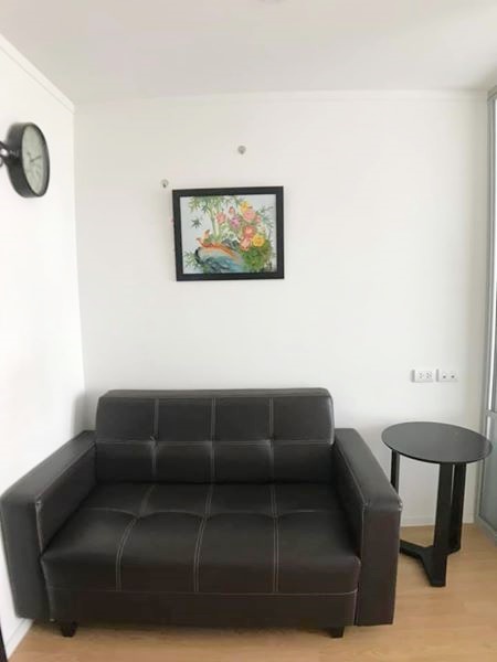 ให้เช่า ลุมพินี เพลส ศรีนครินทร์-หัวหมาก สเตชั่น พื้นที่ 24 ตร.ม. 1ห้องนอน เช่า 10,500 บ/ด