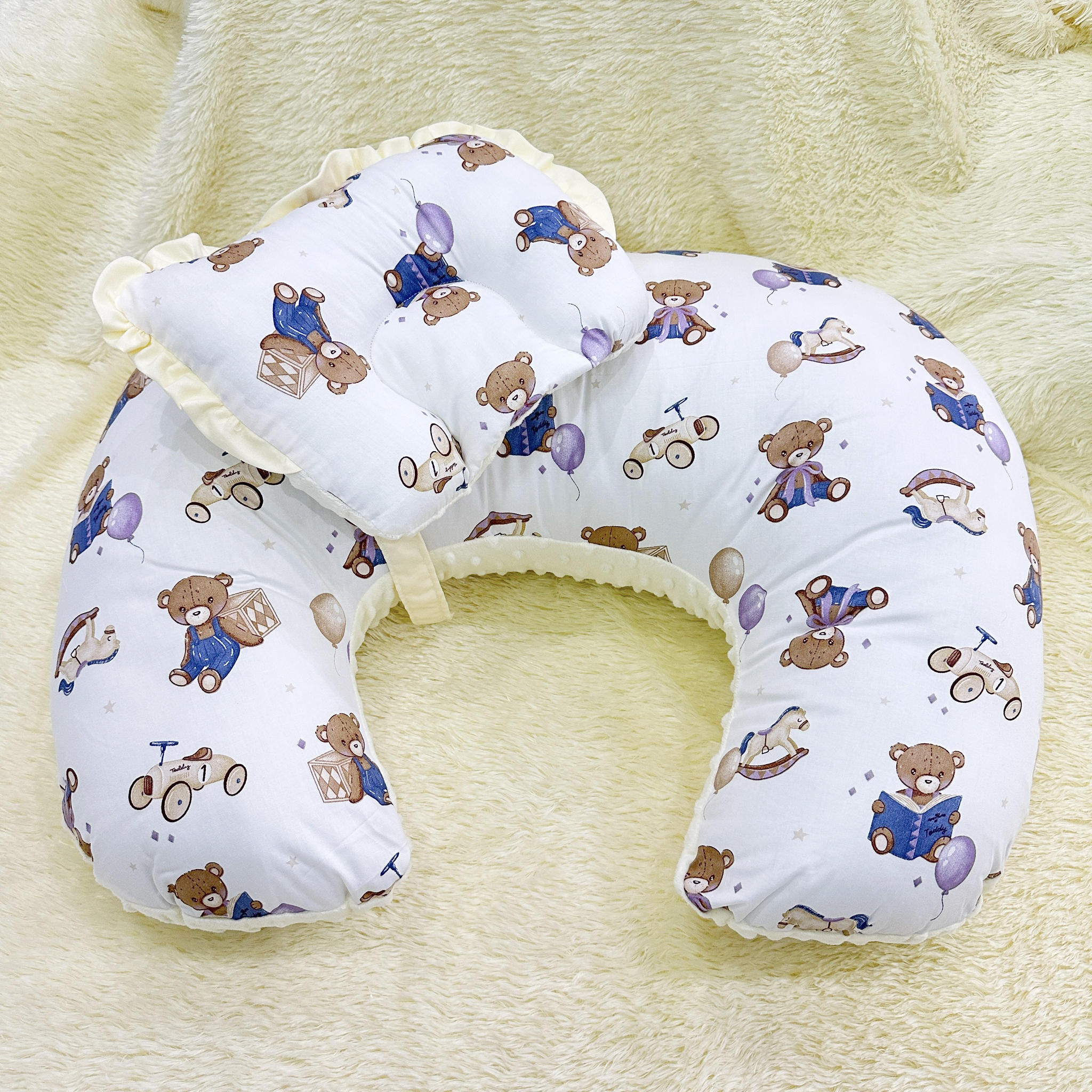 Kidsza หมอนรองให้นม ถอดปลอกซักได้ สำหรับคุณแม่