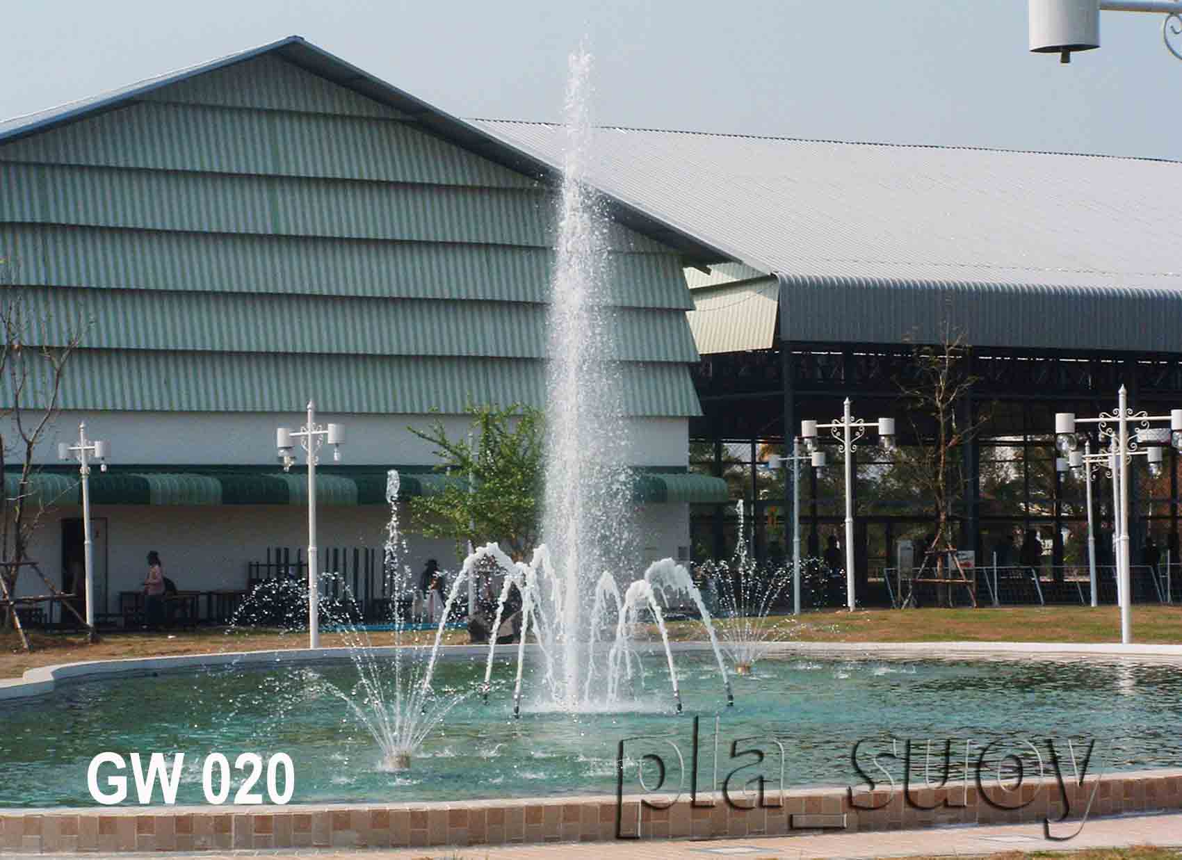 น้ำพุประดับสวนที่ Golf View