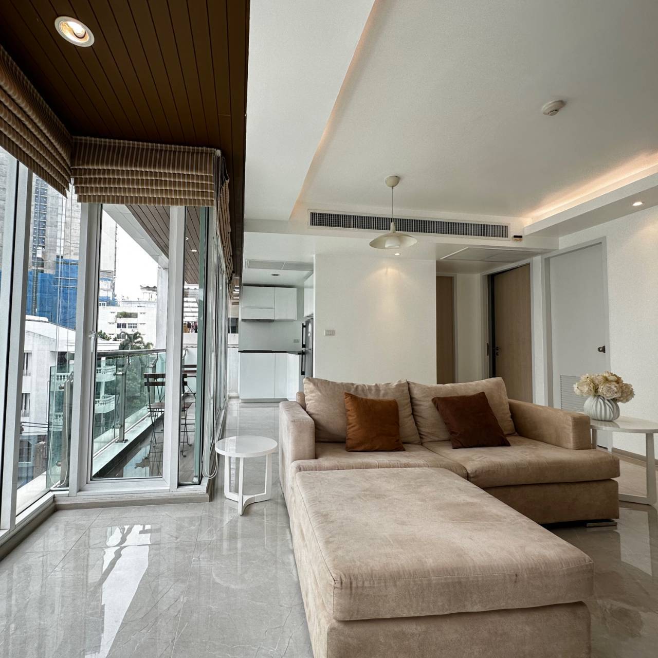 ให้เช่าคอนโด โฟคัส ออน ศาลาแดง พื้นที่ 57 ตรม. 2 ห้องนอน ราคาเช่า 40,000 /เดือน