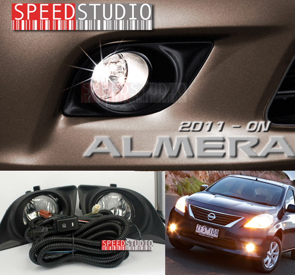 ไฟตัดหมอก สปอร์ทไลท์ Nissan Almera 2011 - 2013