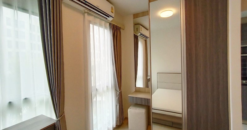 ให้เช่าคอนโด ยูนิโอ สุขุมวิท 72 พื้นที่ 27.55 ตร.ม. สตูดิโอ เช่า 7,500 บ/ด