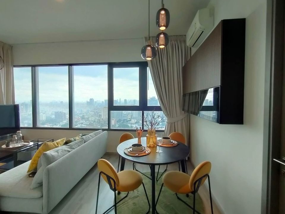 ให้เช่าคอนโด ไนท์บริดจ์ ไพร์ม รัชโยธิน พื้นที่ 53 ตร.ม. 2 ห้องนอน. เช่า 34,000 บ/ด