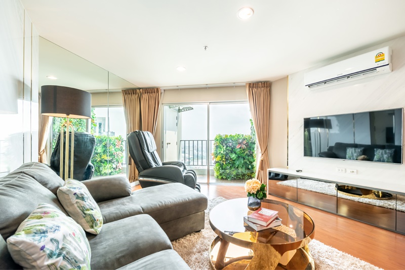 ขาย/ให้เช่า เบลล์ แกรนด์ พระราม 9 108 ตร.ม. 3 ห้องนอน เช่า 90,000 บ/ด ขาย 22 ลบ.