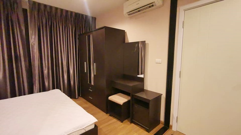 ให้เช่าคอนโด เดอะ ทรี อินเตอร์เชนจ์ พื้นที่ 36 ตร.ม. 1 ห้องนอน เช่า 12,000 บ/ด