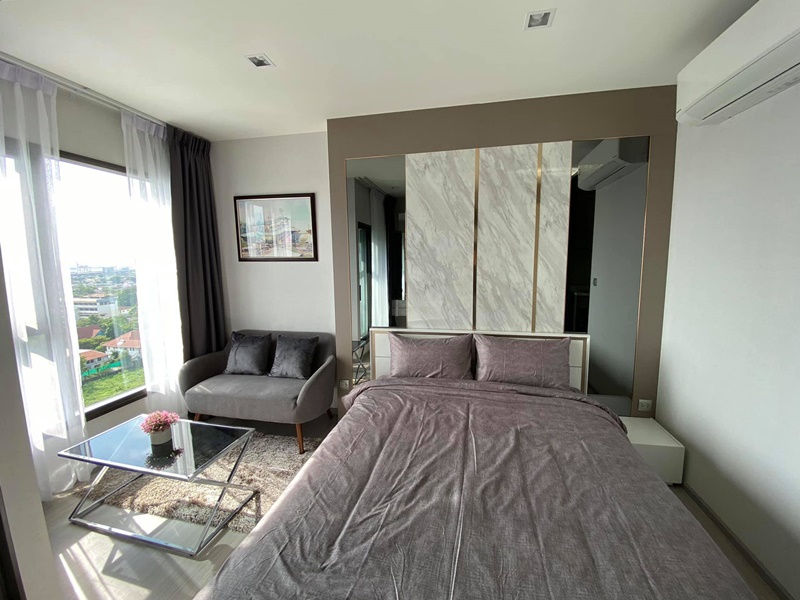 ให้เช่าคอนโด ไลฟ์ สุขุมวิท 62 พื้นที่ 25 ตร.ม. 1 ห้องนอน เช่า 14,000 บ/ด