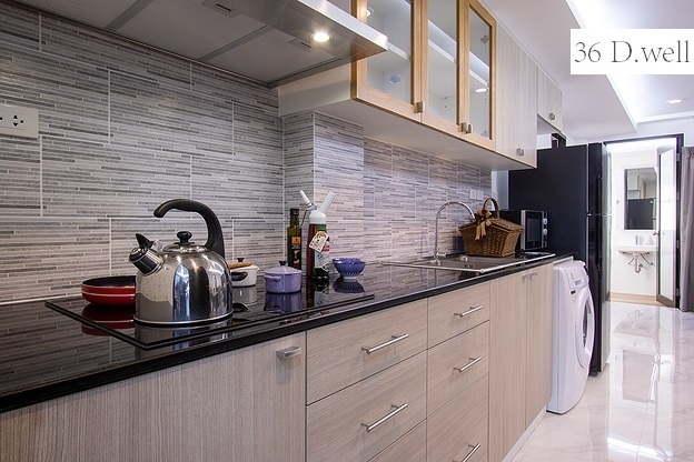 ให้เช่าคอนโด 36 ดี.เวล พื้นที่ 80 ตร.ม. 2 ห้องนอน เช่า 25,000 บ/ด