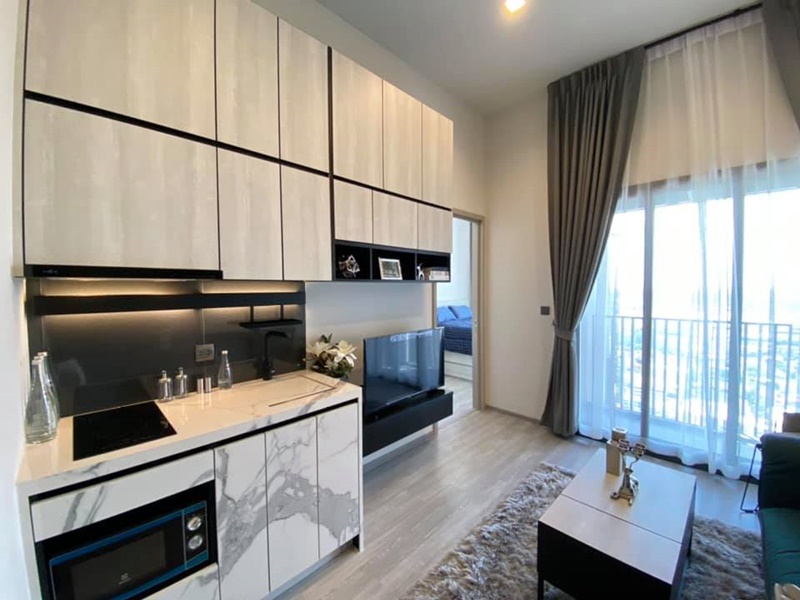 ให้เช่าคอนโด เดอะไลน์ สุขุมวิท 101 พื้นที่ 27 ตร.ม. 1 ห้องนอน เช่า 15,000 บ/ด