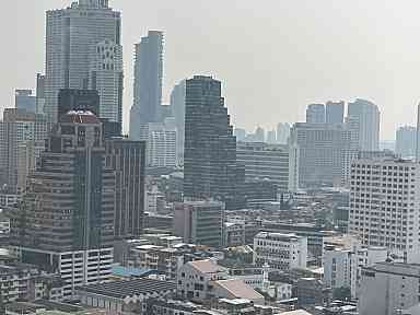 Condo For Rent Supalai Prenier Si Phraya-Samyan ขนาด 1 ห้องนอน 1 ห้องน้ำ พื้นที่ 42.1 ตารางเมตร ชั้น 24 ( ห้องใหม่วิวสวย เห็นโค้งแม่น้ำเจ้าพระยา )