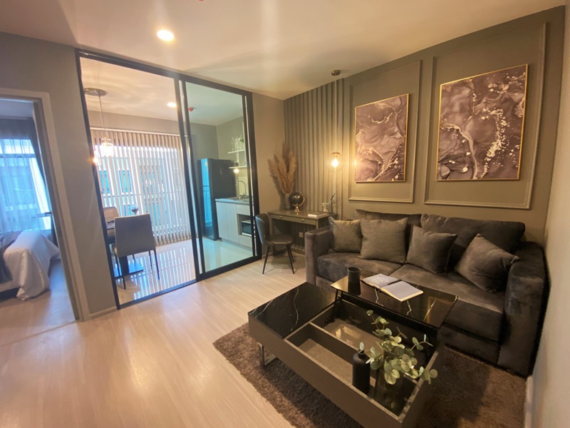 ให้เช่าคอนโด แอสปาย อโศก – รัชดา พื้นที่ 35 ตรม. 1 ห้องนอน เช่า 15,000 บ/ด