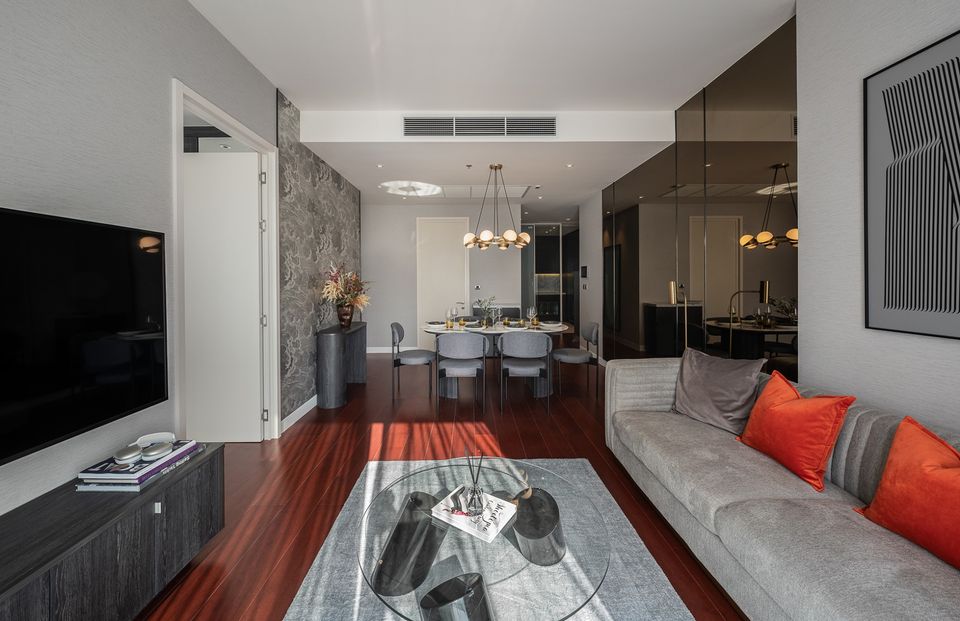 ให้เช่าคอนโด คุณ บาย ยู พื้นที่ 82 ตร.ม. 2 ห้องนอน ให้เช่า 98,000 บ/ด