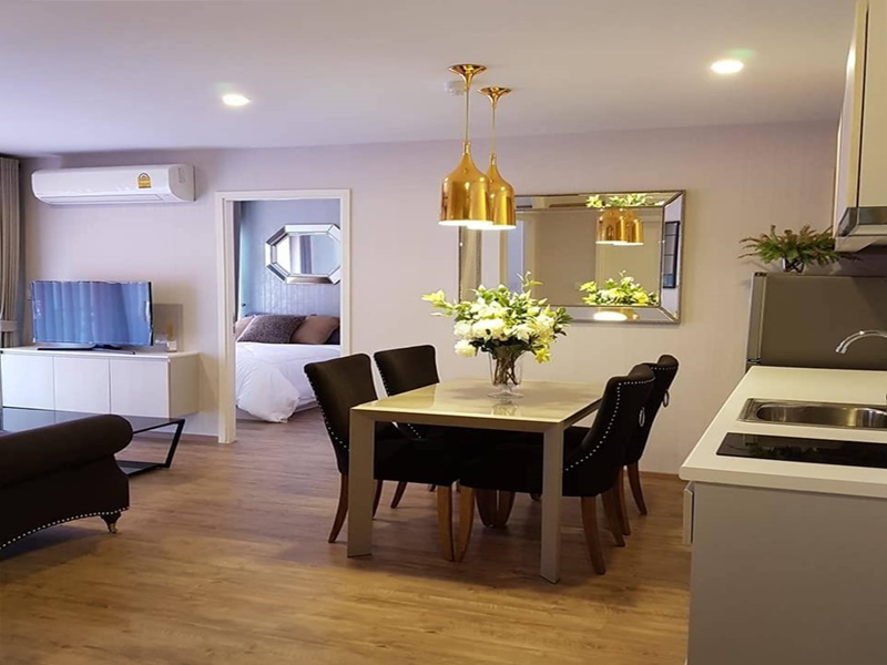 ให้เช่า คอนโด น็อตติ้งฮิลล์ พหล-เกษตร พื้นที่ 54 ตร.ม. 2 ห้องนอน เช่า 18,000 บ/ด