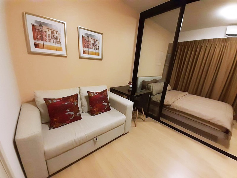 ให้เช่าคอนโด ยูนิโอ สุขุมวิท 72 พื้นที่ 23 ตร.ม. 1 ห้องนอน เช่า 7,500 บ/ด
