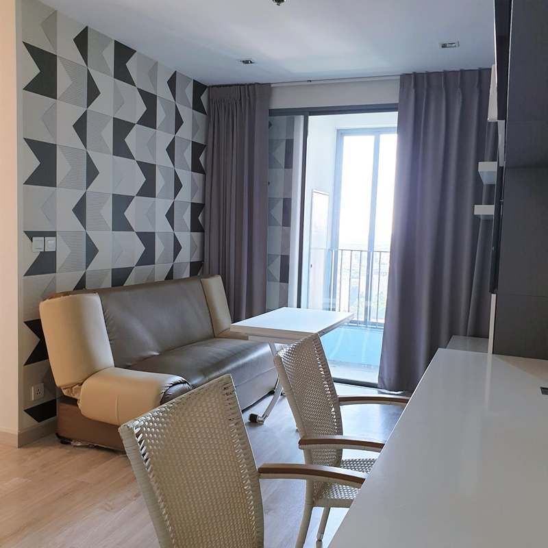 ขาย/ให้เช่า ไอดีโอ โมบิ สุขุมวิท 81 55.5 ตร.ม. 2 ห้องนอน ให้เช่า 24,000 บ/ด ขาย 7.2 ล.