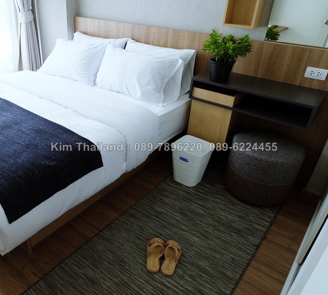 ให้เช่าคอนโด ยู ดีไลท์ @ หัวหมาก สเตชั่น พื้นที่ 31 ตร.ม. 1 ห้องนอน เช่า 13,000 บ/ด