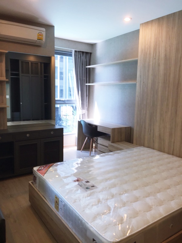 ให้เช่าคอนโด ไอดีโอ คิว จุฬา-สามย่าน พื้นที่ 34 ตร.ม. 1 ห้องนอน เช่า 22,000 บ/ด