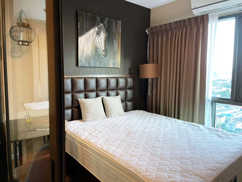 ให้เช่าคอนโด เดอะ สเตจ เตาปูน อินเตอร์เชนจ์ พื้นที่ 27 ตร.ม. 1 ห้องนอน เช่า 10,500 บ/ด