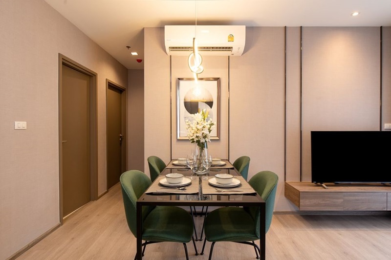 ให้เช่าคอนโด เดอะ ไลน์ พหลโยธิน พาร์ค พื้นที่ 60 ตรม. 2 ห้องนอน เช่า 35,000 บาท/เดือน